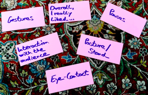 Aspects for presentating